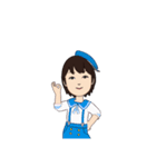 兄妹 夏のお盆祭り（個別スタンプ：3）