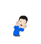 兄妹 夏のお盆祭り（個別スタンプ：4）