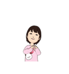 兄妹 夏のお盆祭り（個別スタンプ：7）
