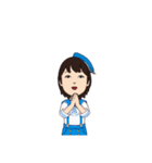兄妹 夏のお盆祭り（個別スタンプ：10）