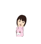 兄妹 夏のお盆祭り（個別スタンプ：11）