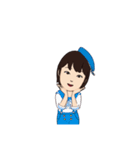 兄妹 夏のお盆祭り（個別スタンプ：16）