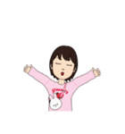 兄妹 夏のお盆祭り（個別スタンプ：23）