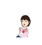 兄妹 夏のお盆祭り（個別スタンプ：29）