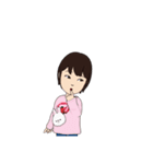 兄妹 夏のお盆祭り（個別スタンプ：31）