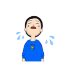 兄妹 夏のお盆祭り（個別スタンプ：38）