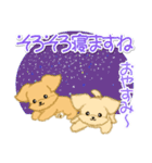 とことこちびトイプードル（個別スタンプ：5）