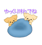 とことこちびトイプードル（個別スタンプ：15）