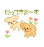 とことこちびトイプードル（個別スタンプ：38）