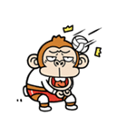 【飛び出す】ウザい猿スポーツ☆関西弁（個別スタンプ：24）