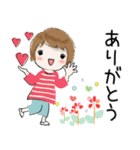 普通に大人女子 夏はすぐそこ2（春〜夏編)（個別スタンプ：10）