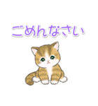 まんまるチビ猫たちの毎日（個別スタンプ：12）