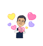 メガネおじさんの日常（個別スタンプ：31）