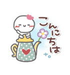 はーい！白玉です3❤日常・連休明け（個別スタンプ：4）