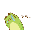 鳥獣戯画スタンプ【無気力】（個別スタンプ：10）