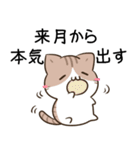毎日五月病なねこたち6（個別スタンプ：22）