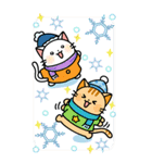 毎年使えるお正月！大人かわいいネコ(再販)（個別スタンプ：40）