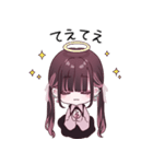 ぴえんちゃん。推しごと♡スタンプ（個別スタンプ：25）