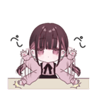ぴえんちゃん。推しごと♡スタンプ（個別スタンプ：34）
