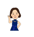 ふゆみさん（個別スタンプ：6）