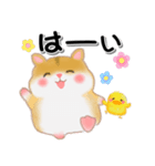 ハムスター「ハムたん」5（個別スタンプ：3）