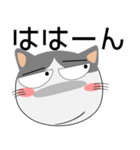ハチワレ猫★動物パペット大集合（個別スタンプ：28）