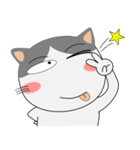 ハチワレ猫★動物パペット大集合（個別スタンプ：31）