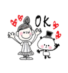 キュートdeパンダ♡友だち言葉（個別スタンプ：1）