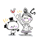 キュートdeパンダ♡友だち言葉（個別スタンプ：8）