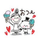 キュートdeパンダ♡友だち言葉（個別スタンプ：30）