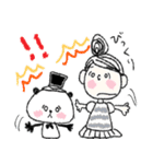 キュートdeパンダ♡友だち言葉（個別スタンプ：33）