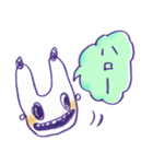うさもん（兔モンスター）（個別スタンプ：4）