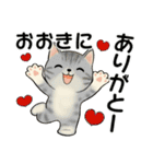ラブリー猫さん ♡ ほのぼの関西弁（個別スタンプ：10）