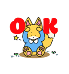 レトロなきつねくんの日常スタンプ（個別スタンプ：11）