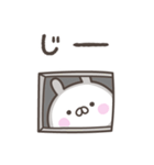 敬語のうさぎさんスタンプ（個別スタンプ：20）