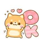 使いやすい♪豆柴日和（個別スタンプ：3）