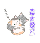 気持ち伝える まんまるチビ猫たち（個別スタンプ：39）