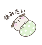タイトル	無気力のいぬさんスタンプ（個別スタンプ：27）