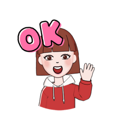 かわいい女の子 Lineスタンプ Ten かわいい女の子 Lineスタンプ Ten