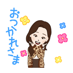 [LINEスタンプ] かおる1号