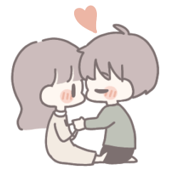 [LINEスタンプ] ひたすら彼女を愛でる 2