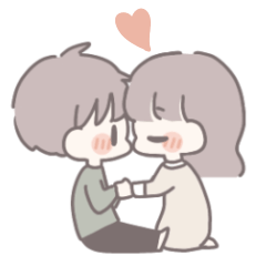[LINEスタンプ] ひたすら彼氏を愛でる 2