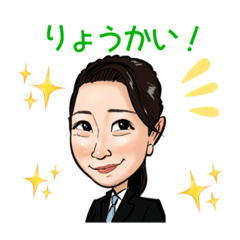 [LINEスタンプ] 3-2  白石のほんわかにがおえスタンプ