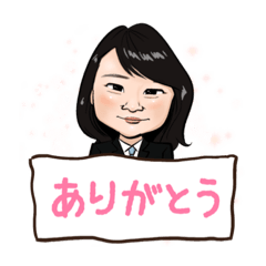 [LINEスタンプ] 3-2  川西のほんわかにがおえスタンプ