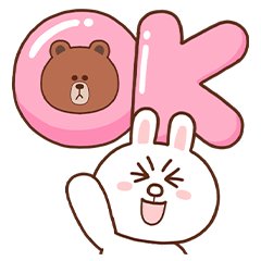 [LINEスタンプ] ブラウン＆コニーの春