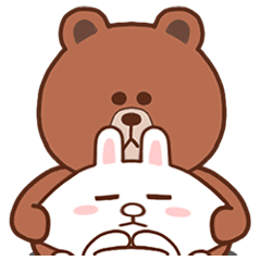 [LINEスタンプ] ブラウン＆コニーの恋