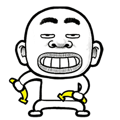 [LINEスタンプ] スキンヘッド2022台詞なし