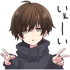 [LINEスタンプ] メンヘラくん。のBIGスタンプ