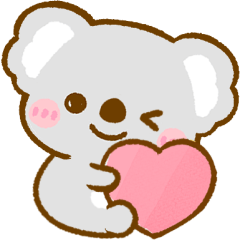 [LINEスタンプ] 大人可愛い♡まいにちコアラ