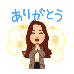 [LINEスタンプ] 美人なママ